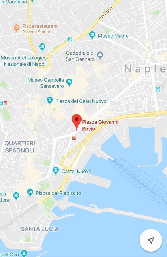 Sibilla Napoli Acomodação com café da manhã Exterior foto